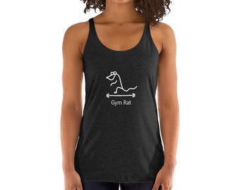 Gym Rat - Women's Racerback Tank