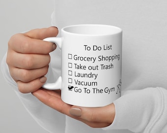 To Do List Mug - Glossy