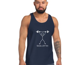 Sticks Lift Too - Mens Tank Top