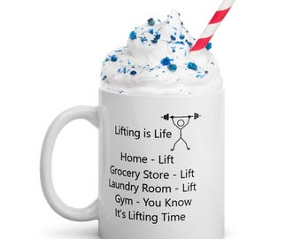 Lifting is Life Mug - Glossy