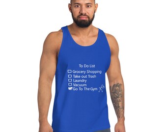 To Do List - Mens Tank Top
