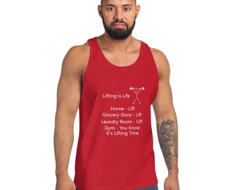 Lifting is Life - Mens Tank Top