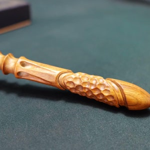Custom Personalized  Wooden Wands | Hand-Carved Wands | Handmade Magic Wand Unique | Witch&#39;s Wand | Unique Magic, Perfect Gift For Her