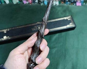 Real Magic Wand | Hand-Carved Wands | Handmade  Magic Wand | Witch's Wand | Unique Magic, Perfect Gift For Christmas