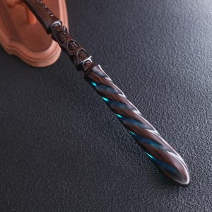 Real Magic Wand | Hand-Carved Resin Wands | Handmade Magic Wand | Witch's Wand | Unique Magic, Perfect Gift For Wizard