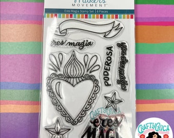 CraftyChica® Eres Magia Stamp Set