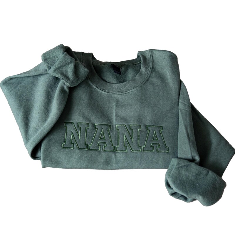 KC Embroidered Crewneck Sweatshirt