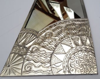 Art Deco sun mirror.
