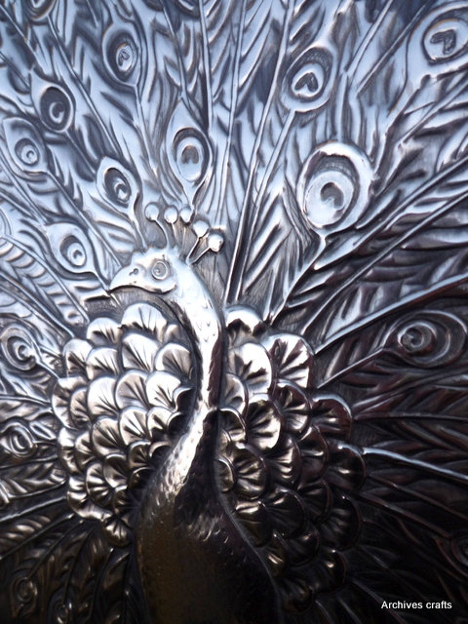 Peacock Metal Wall Art. Etsy UK