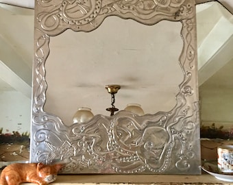 Octopus bathroom mirror.
