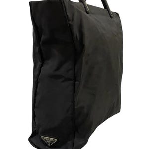 Rare Prada tote plastic top handle bag