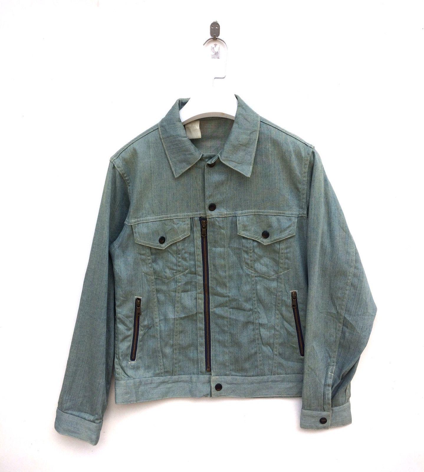 Rare N.hoolywood Japan Trucker Denim Zipper Jacket - Etsy