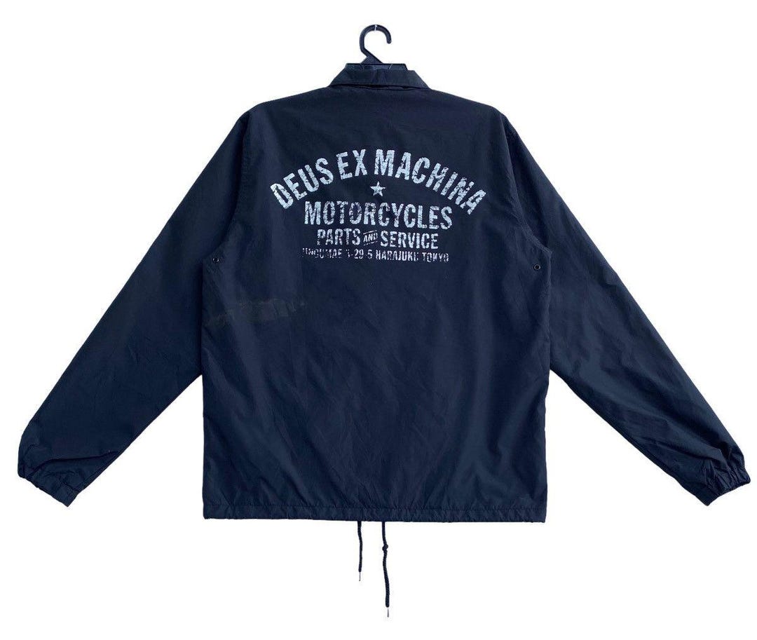 東洋化成 × DEUS COACH JACKET Lサイズ 新品未使用 DCF24109-BLACK-01_1200x1200.