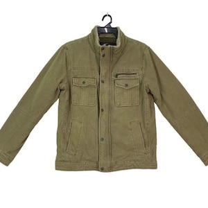 Vtg 90er Jahre LEVIS gesteppte gefütterte Arbeitsjacke