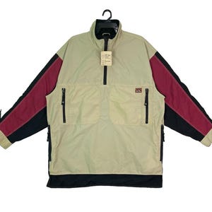 Vtg 90s unused/nwt Gotcha snowboard anorak jacket colorblock design Medium size