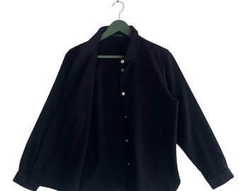 Vtg 90s Y&#39;s For Living Yohji Yamamoto button up wool shirts