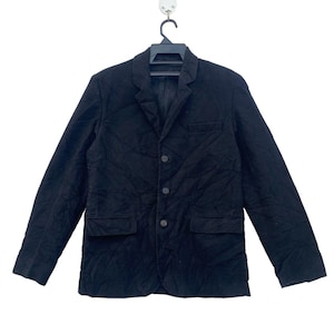 Vtg 90s rare A.P.C heavyweight blazer jacket