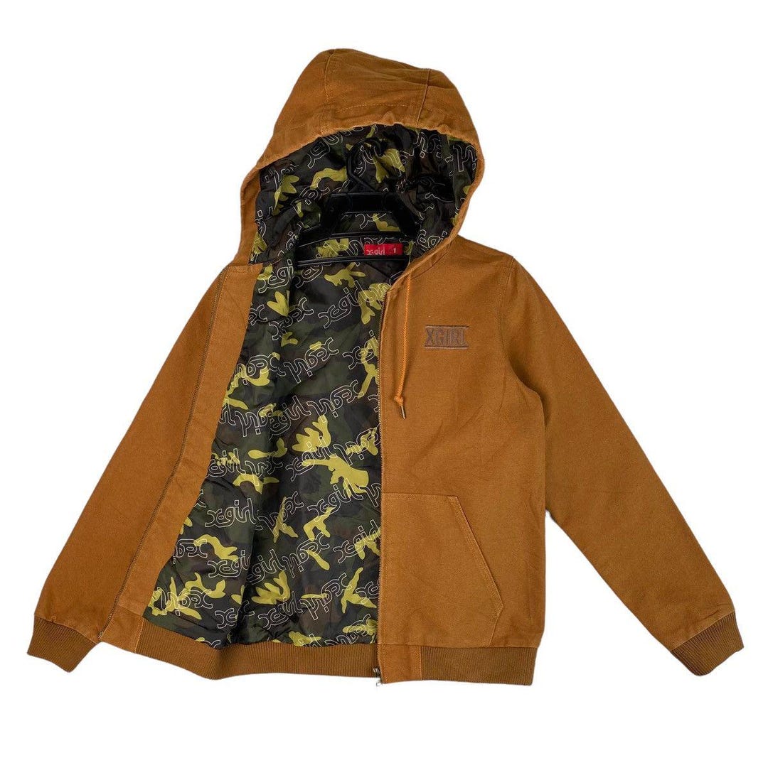 x-girl ダックワークジャケット X-girl（エックスガール）の「DUCK WORK JACKET（ブルゾン