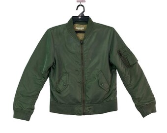 希少Alpha アメリカ製 L2A 90s Very Rare Vintage Alpha Industries L-2A Bomber Jacket 1990s