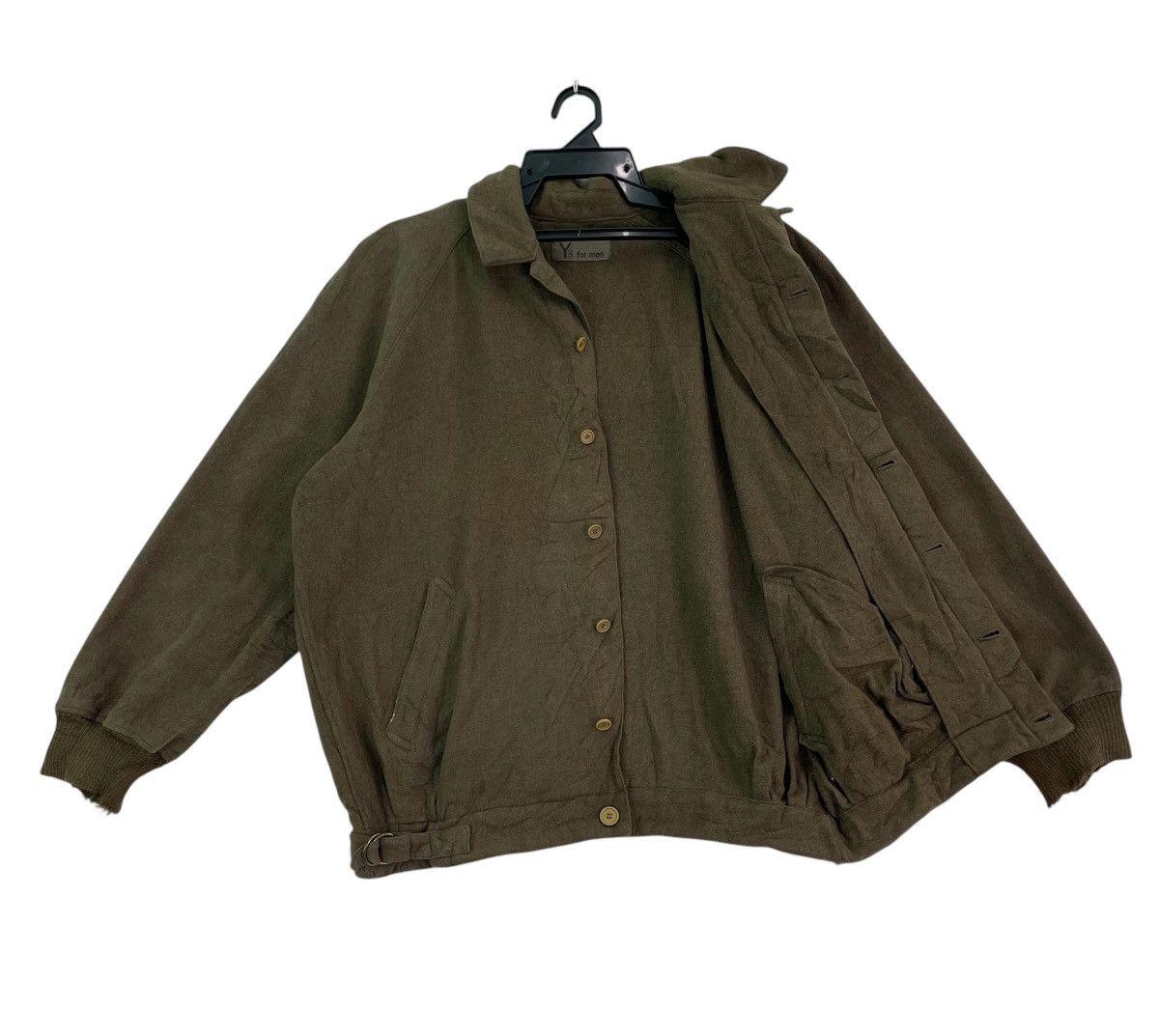 ジャケット・アウター 80's y's wool shirts jacket archive Vtg 80s Archive Y's for Men Yohji Yamamoto Wool Bomber