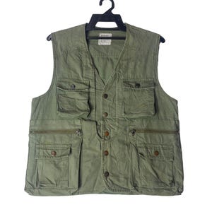 Seltene Houston Herren Feldjacke Militärjacke taktische Westenjacke