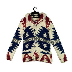 Rare HOLIDAY aztec navajo native art jacket