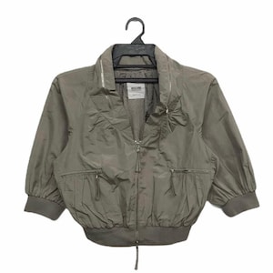 Rare MOSCHINO cheap and chic crop mini jacket zip up quarter sleeve