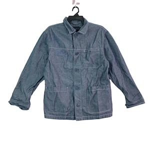 Rare Gu Type 2 Jeans Denim Workwear Buckle Jacket - Etsy