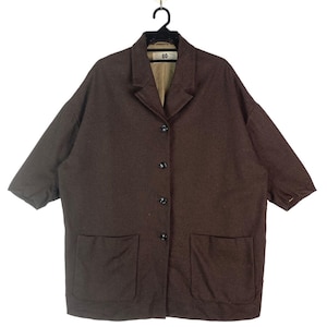 Archive vtg 90s Dries Van Notten overcoat jacket