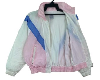 Vtg 90s Courreges Retro Windbreaker Jacket - Etsy