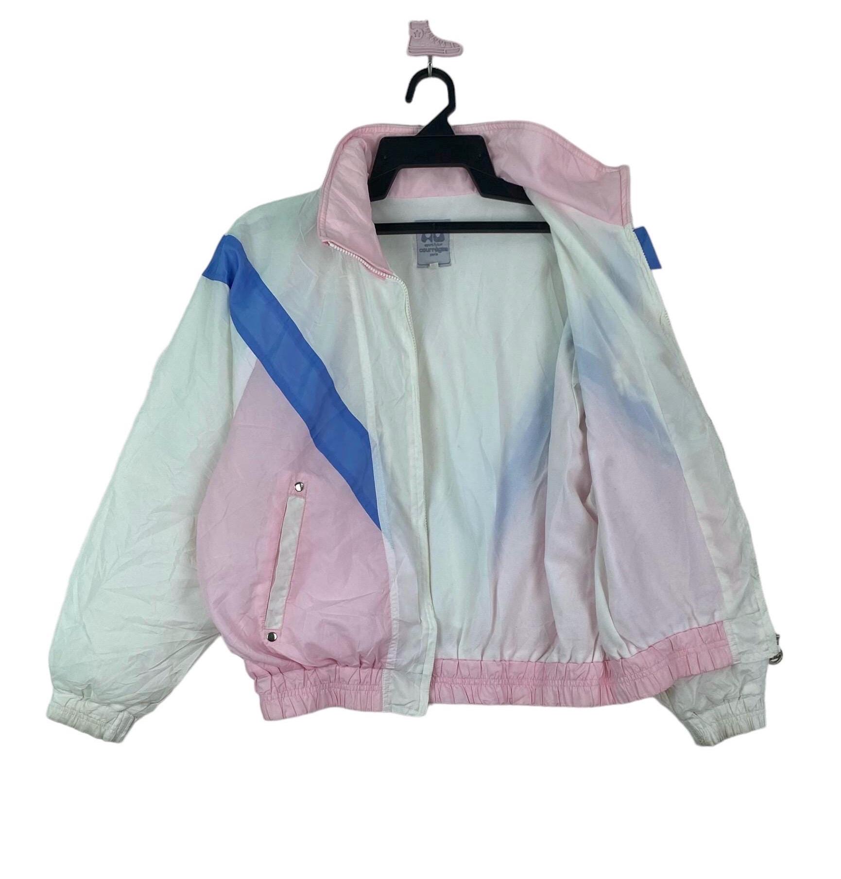 Vtg 90s Courreges Retro Windbreaker Jacket - Etsy