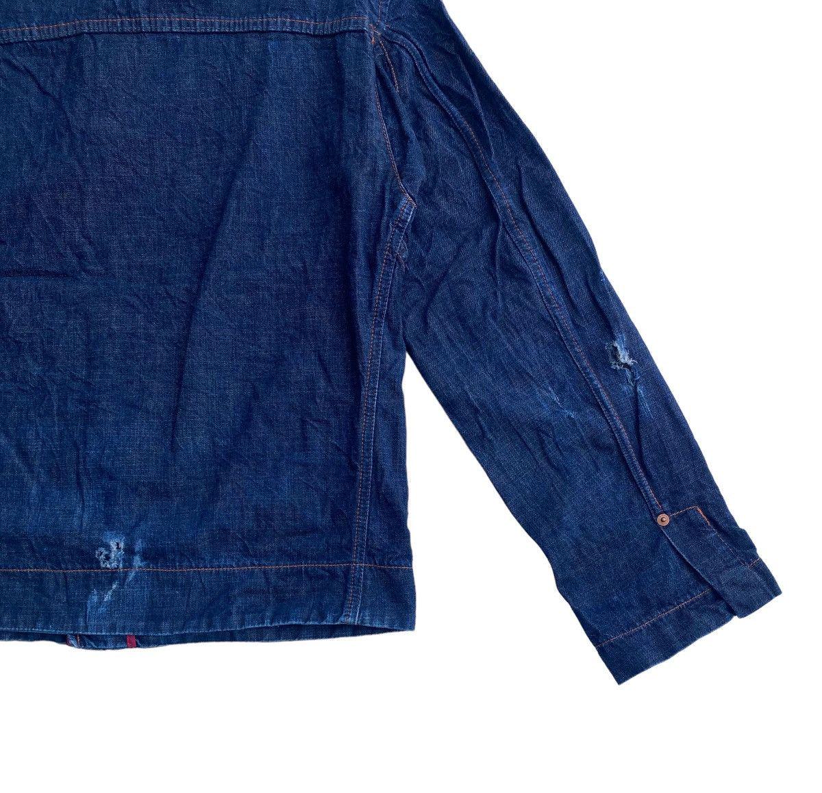 ジャケット・アウター USED / 90s shawl collar denim jacket L VINTAGE - USED / 90s shawl collar denim jacket Lの通販 by
