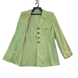 Vtg 90s Max Mara button up blazer jacket