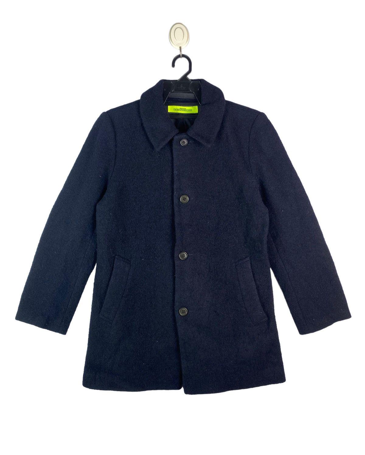 ジャケット・アウター 00s archive cabane de zucca gimmick coat Archive 1999/2000 Collection Cabane De Zucca Wool Long