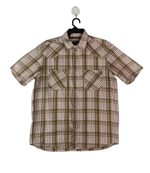 Vtg 90s STUSSY Western Pearl Snap Button Plaid Shirts - Etsy