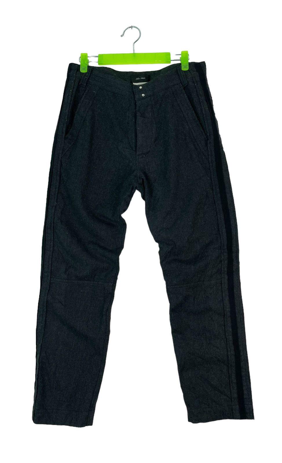 パンツ LIMI feu Balloon pants STRIPE CURVE PANTS(S Black): LIMI feu｜THE SHOP YOHJI YAMAMOTO