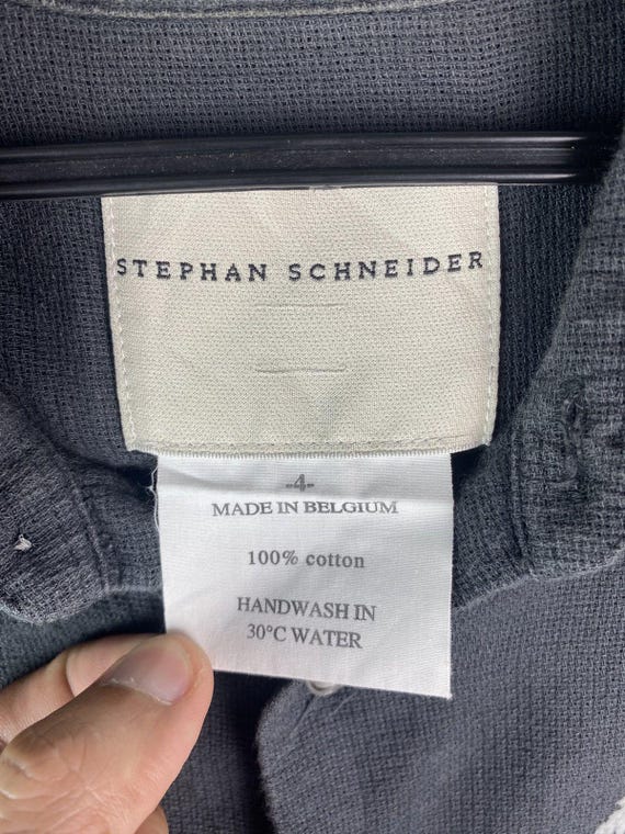 Rare Stephan Schneider trees print button up shir… - image 4