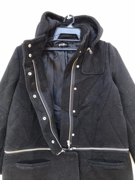 Vtg 90s HYSTERIC GLAMOUR Japan Detachable Zip Wool Jacket - Etsy