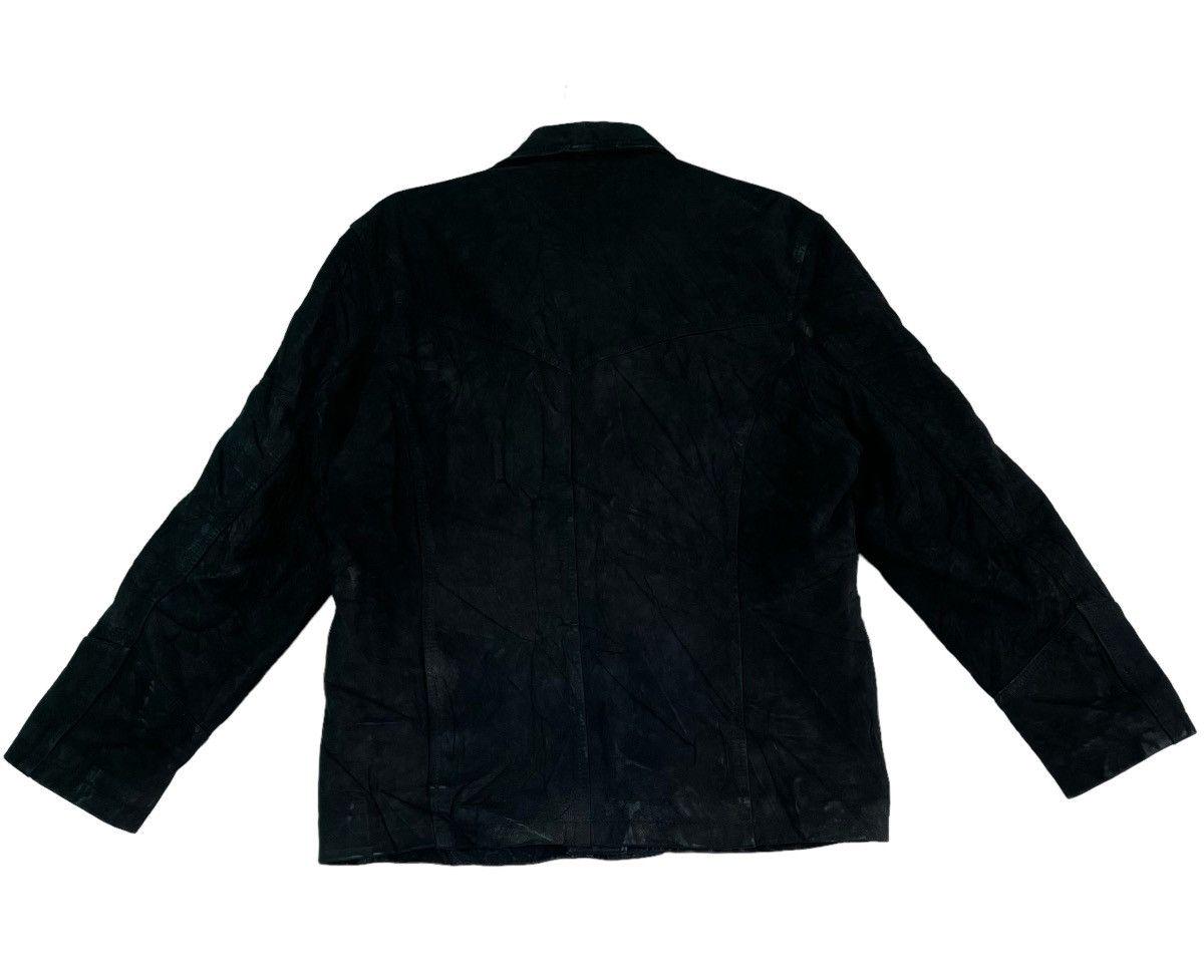 Vtg 90s 5351 Pour Les Japan Designer Leather Coat Jacket - Etsy