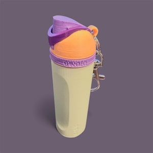 Mini Owala-Inspired Water Bottle Keychain | Lip Balm Holder | Backpack Accessory | Gift for Teens & More