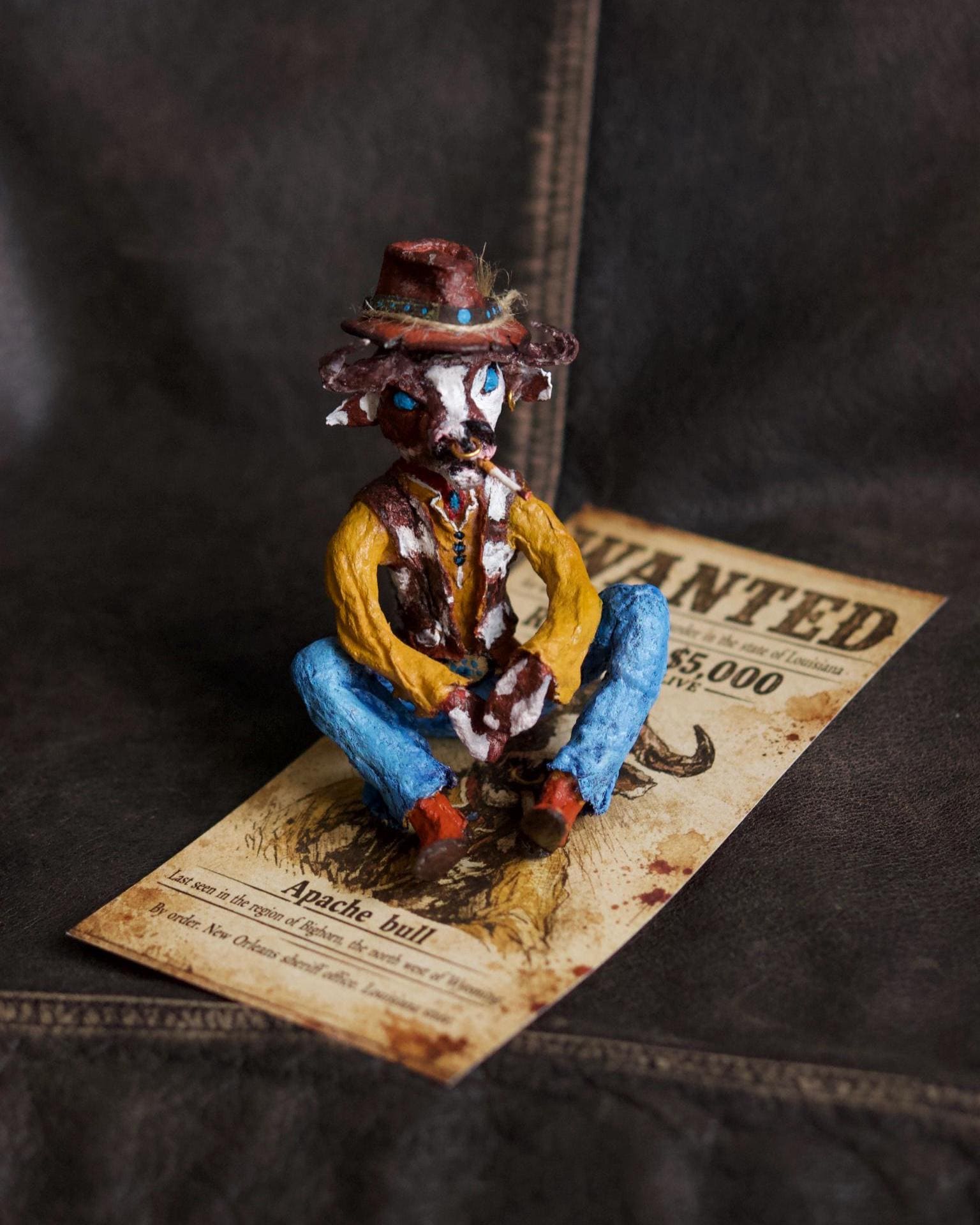 Figurine Cowboy Mercury Models 75 Mm – Peinte Par Attica Miniatures, Niveau Art