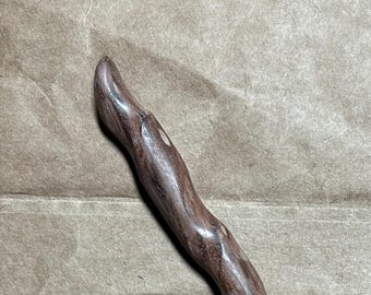 Wooden Hair Stick – Swamp Mahogany – Handmade Hair Pin – One of a Kind