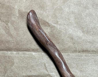 Wooden Hair Stick – Swamp Mahogany – Handmade Hair Pin – One of a Kind