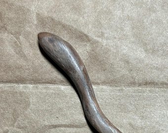 Wooden Hair Stick – Swamp Mahogany – Handmade Hair Pin – One of a Kind