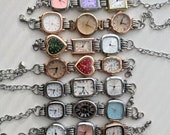 Vintage Punk 3 Watches Bracelet, Multi Watch Bracelet, Y2K