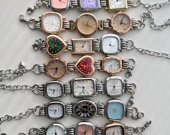 Vintage Joseph Bernard Two Tone Quartz Wrist Watch W/ Broken Vintage Joseph Bernard Two Tone Quartz Wrist Watch W/ Broken