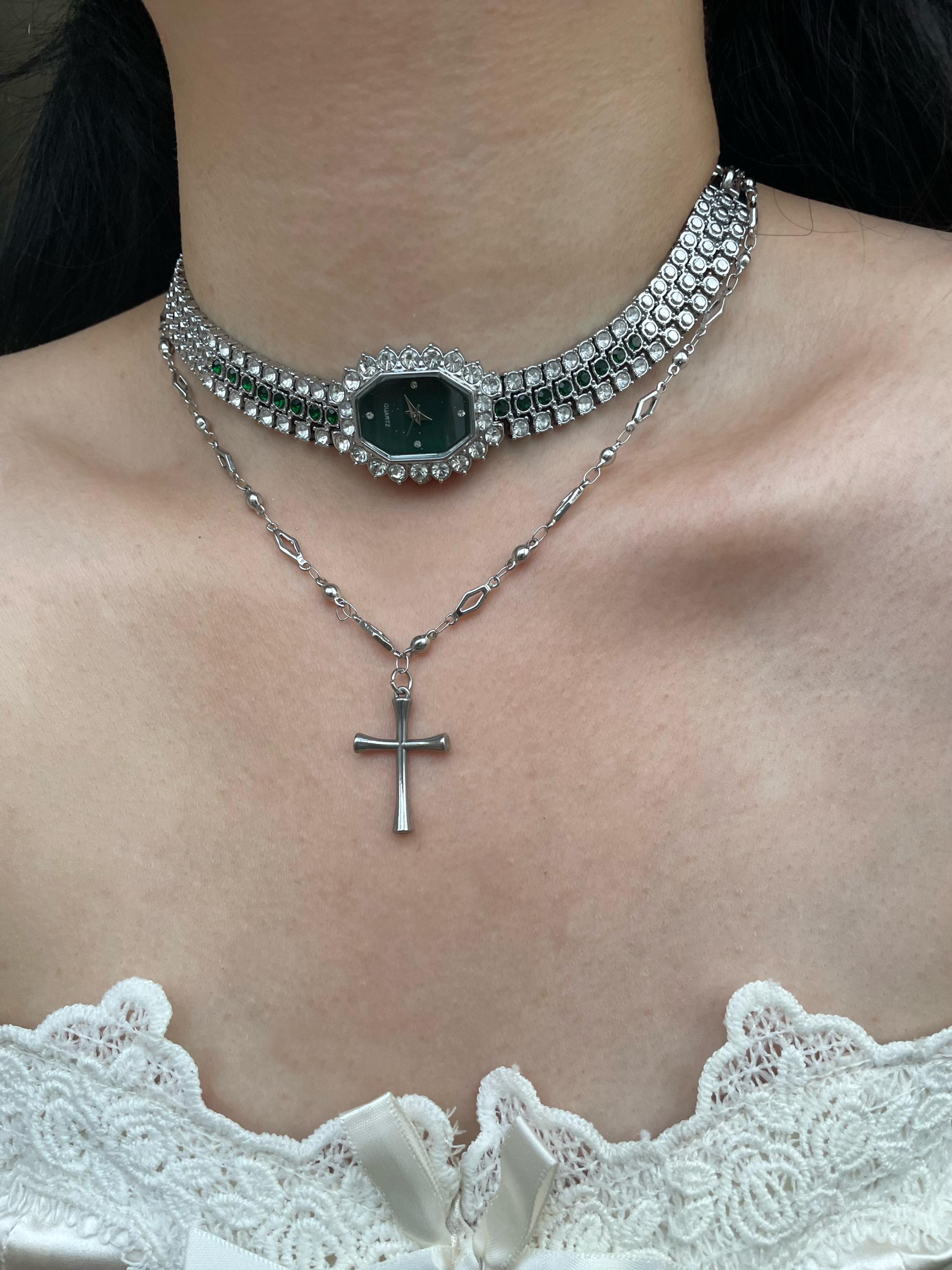 ネックレス・チョーカー [LANARCH][1159] Cross Rosarium Necklace 8998dcb3-618b-40ca-939b-