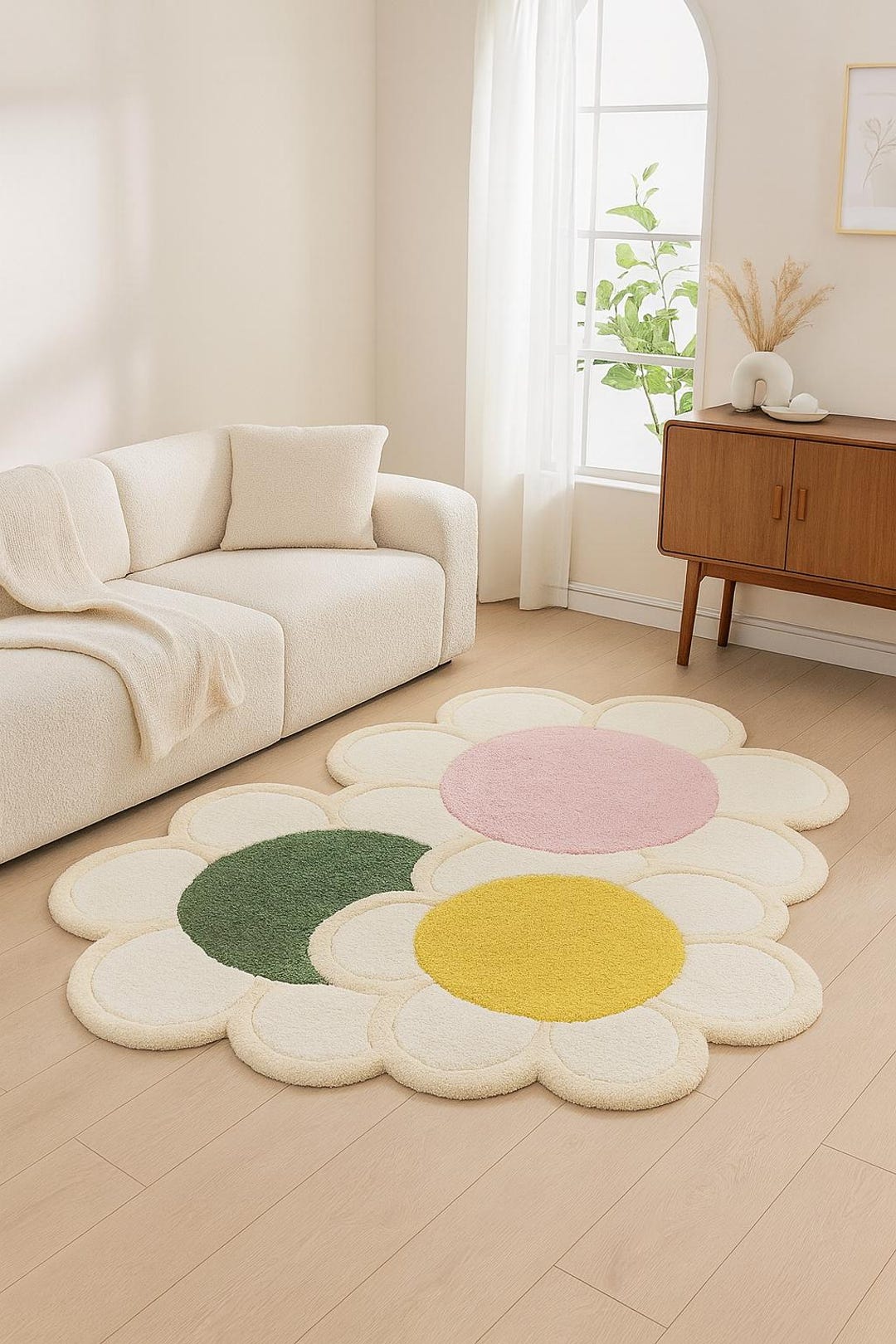 Candy Rug Inpo Hand-tufted Wool Candy Rug: Pastel Lollipop Nursery Carpet - Etsy