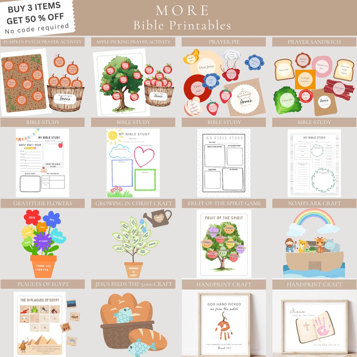 Kids Smores Prayer Sandwich Printable Craftchristian Sunday School
