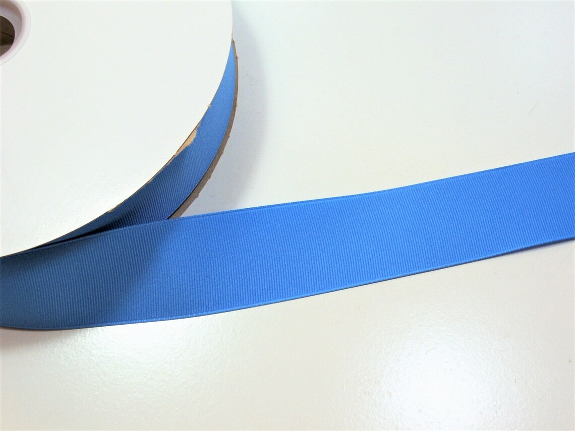 Blue Ribbon Offray Copen Blue Grosgrain Ribbon 1 1/2 inches | Etsy